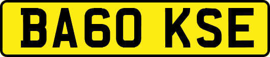 BA60KSE