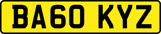 BA60KYZ