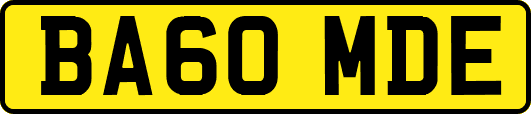 BA60MDE