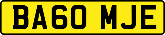 BA60MJE