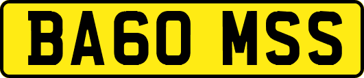 BA60MSS