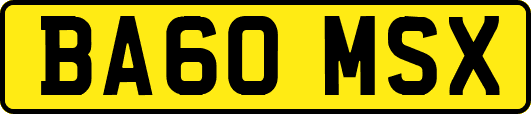 BA60MSX