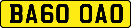 BA60OAO
