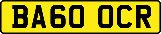 BA60OCR
