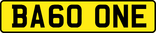 BA60ONE