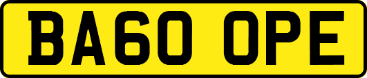 BA60OPE