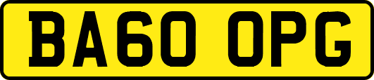 BA60OPG