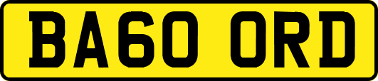 BA60ORD