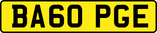 BA60PGE