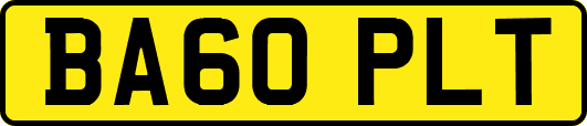 BA60PLT