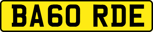 BA60RDE