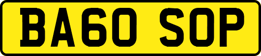 BA60SOP