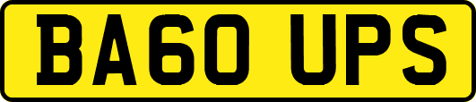 BA60UPS