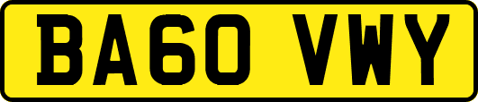 BA60VWY