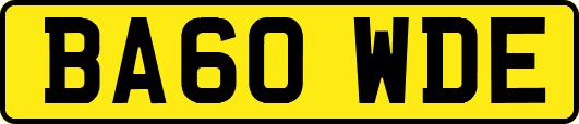 BA60WDE