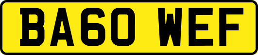 BA60WEF