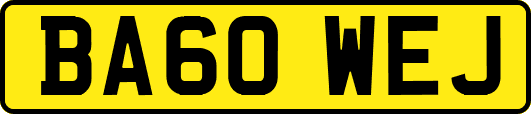 BA60WEJ