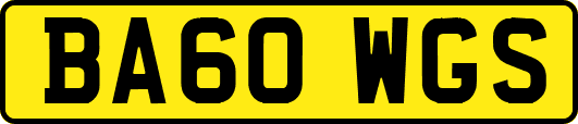 BA60WGS