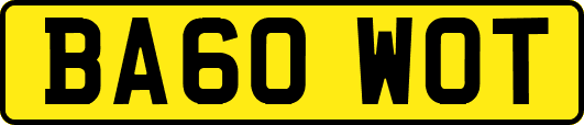 BA60WOT