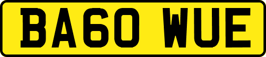BA60WUE