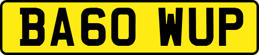 BA60WUP