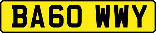 BA60WWY