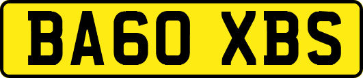 BA60XBS