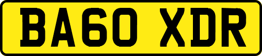 BA60XDR