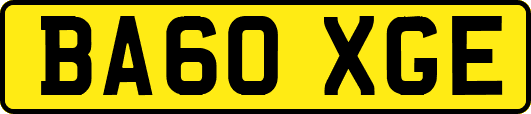 BA60XGE