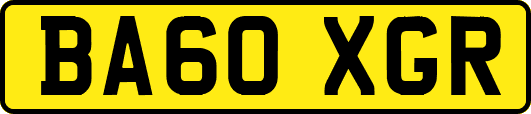 BA60XGR