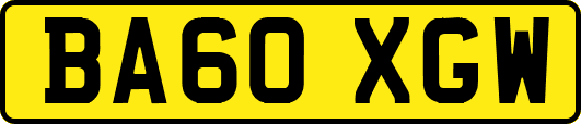 BA60XGW