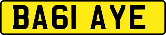 BA61AYE