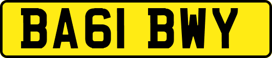 BA61BWY