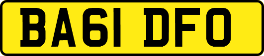BA61DFO