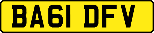 BA61DFV