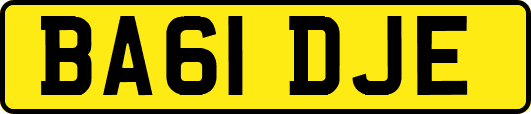 BA61DJE