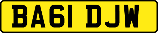 BA61DJW