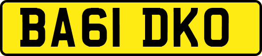 BA61DKO