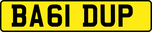 BA61DUP