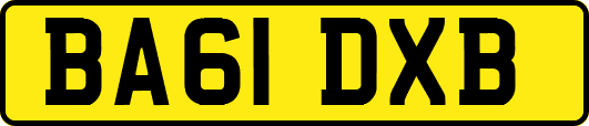 BA61DXB