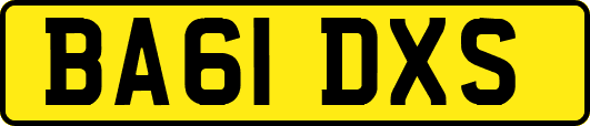 BA61DXS