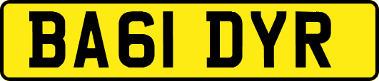 BA61DYR