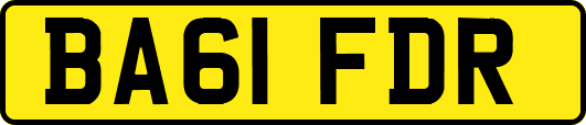 BA61FDR
