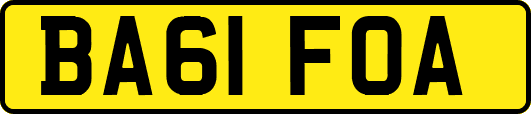 BA61FOA