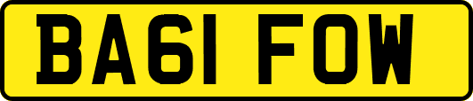 BA61FOW