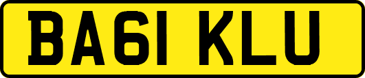 BA61KLU