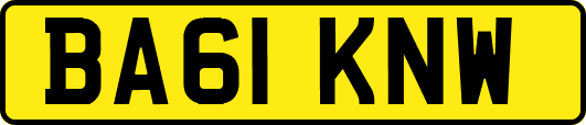 BA61KNW