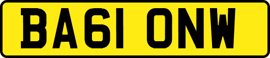 BA61ONW