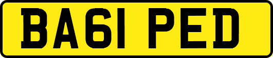 BA61PED
