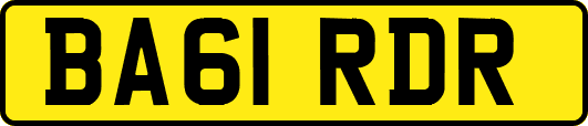 BA61RDR